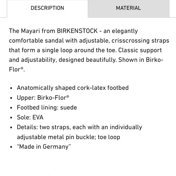 GUC Birkenstock Mayari Sandals. 39N / 8.5 - Picture 11 of 12